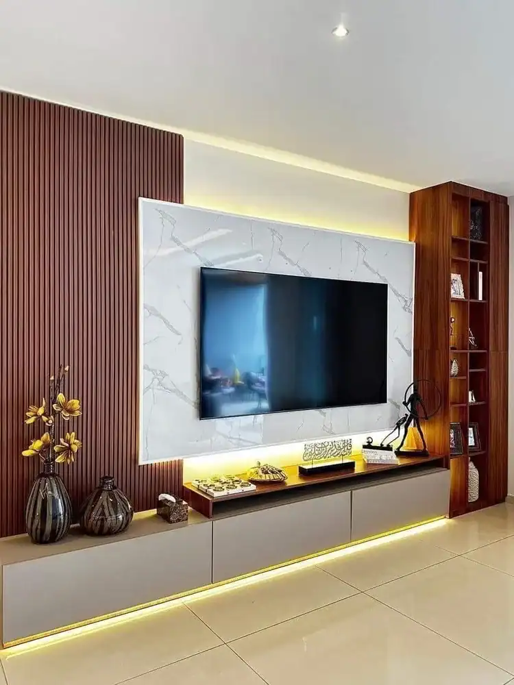 Media wall installation